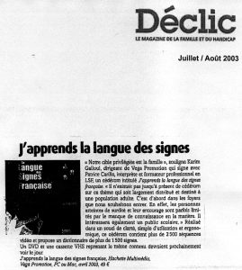 Article Déclic