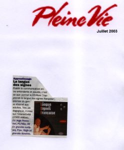Article Pleine Vie