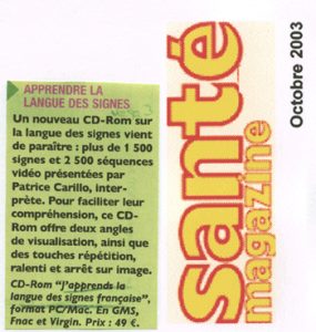 Article Santé Magazine