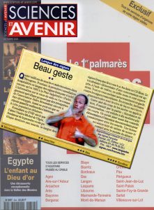 Article Sciences & Avenir
